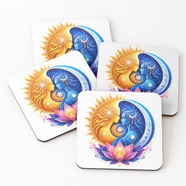 Item preview, Solar Lunar Lotus Union designed and sold by syotos-ai.