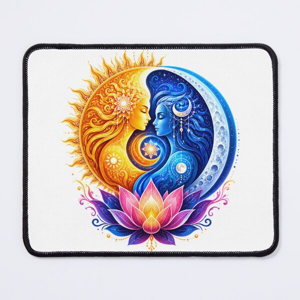 Item preview, Solar Lunar Lotus Union designed and sold by syotos-ai.