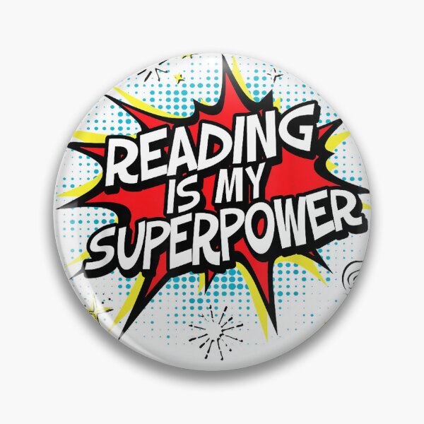 Item preview, Reading Is My Superpower T-Shirt tee reader gift book T-Shirt designed and sold by JJLetterDesigns.