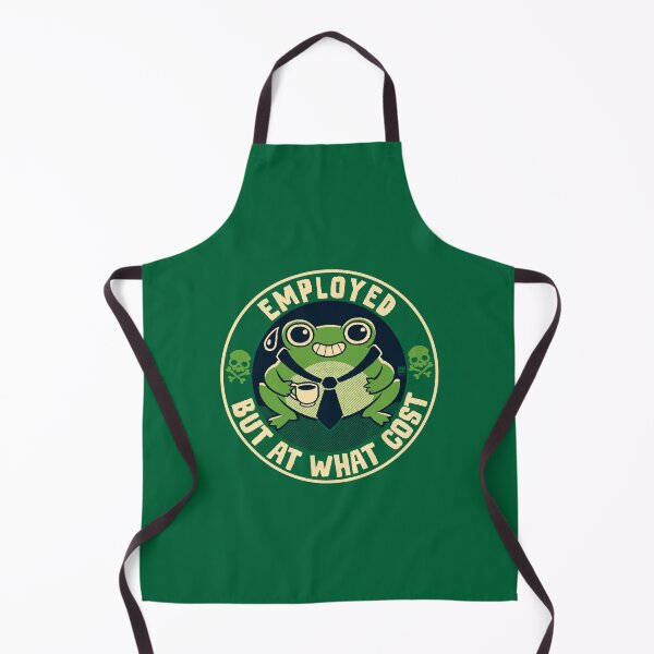 Item preview, Employed But At What Cost designed and sold by World Domination For Cats ®.