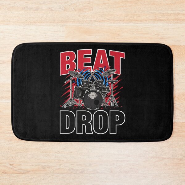 Item preview, Beat Drop – Drum Kit Drummer Rock Music Design designed and sold by Midnight Veil Designs.