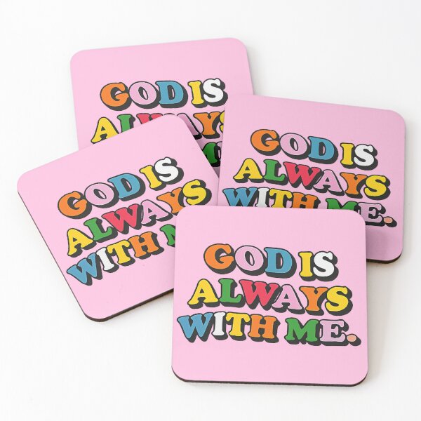 Item preview, God is always with me. designed and sold by YChangShop.