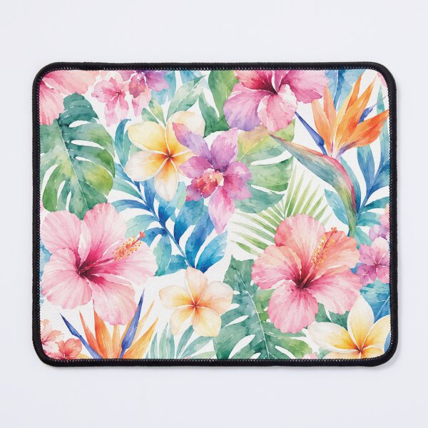 Item preview, Tropical Watercolor Floral Paradise designed and sold by Owcomm.