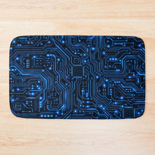 Item preview, Glowing Blue Circuit Board Technology designed and sold by Owcomm.