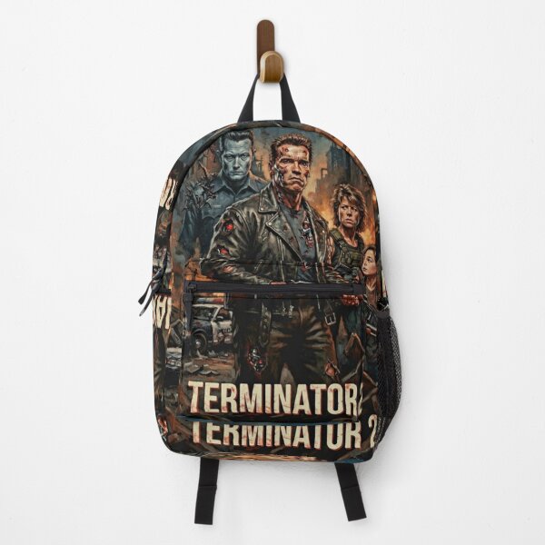 Item preview, Terminator 2 Judgment Day Retro Sci-Fi Action Cyberpunk Tribute Art Movie Poster designed and sold by Art's Diner.