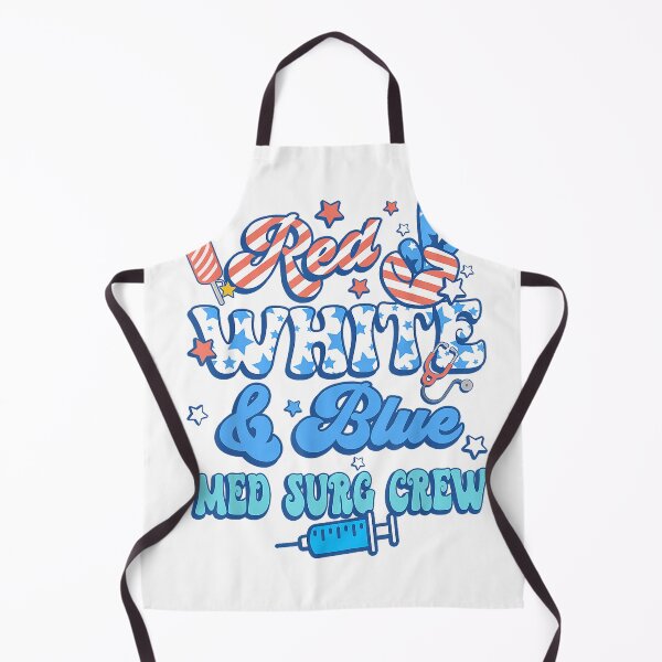 Item preview, Red White Blue Med Surg Crew Med Surg Nurse 4th of July T-Shirt designed and sold by Badriiiii.