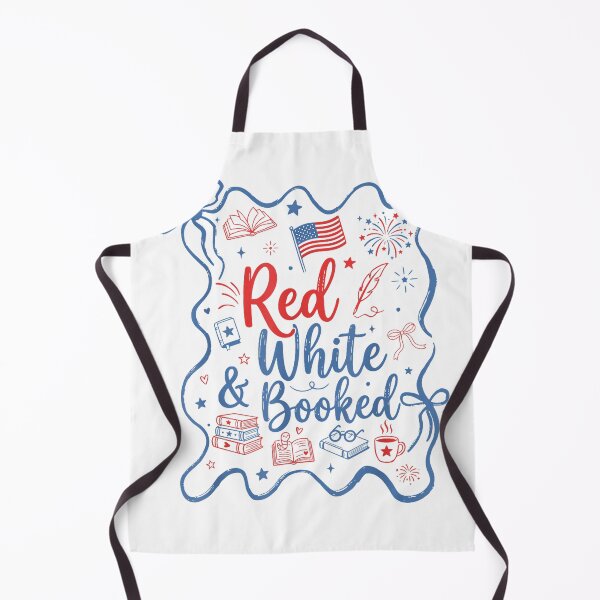 Item preview, Red White and Booked Coquette 4th of July Book Lover T-Shirt designed and sold by SavsMerch.