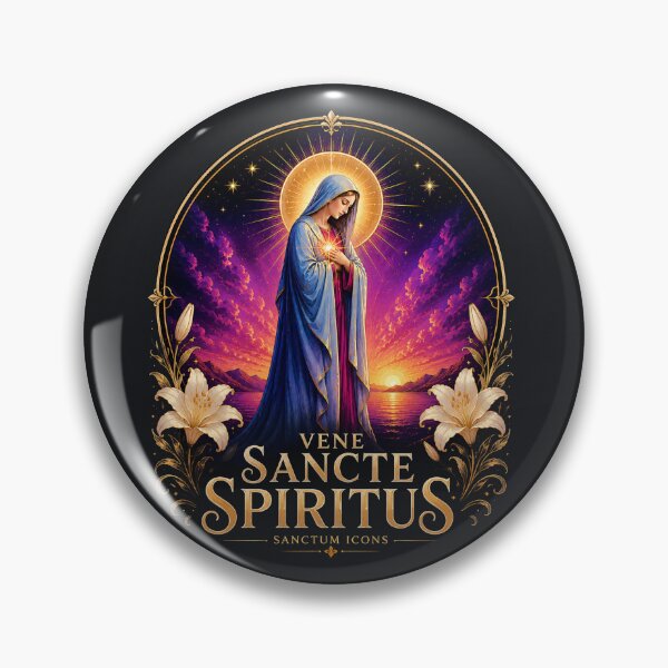 Item preview, Veni Sancte Spiritus — Light of the Holy Spirit designed and sold by Sanctum Icons.