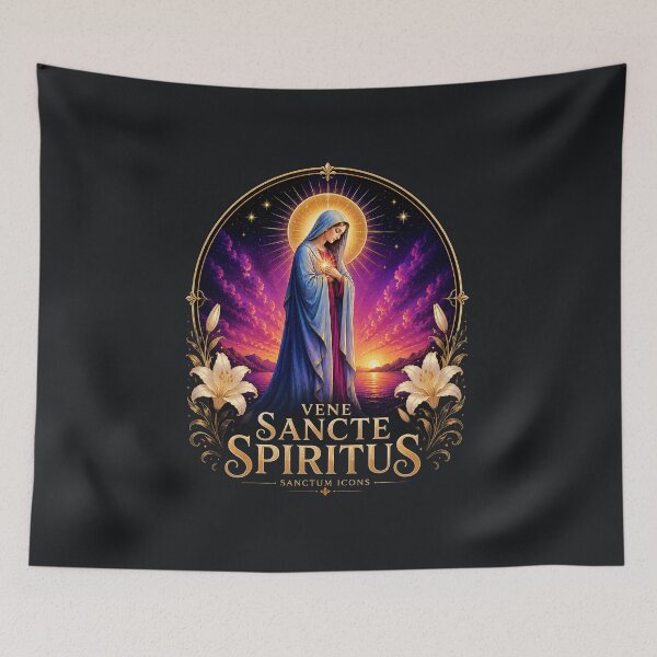 Item preview, Veni Sancte Spiritus — Light of the Holy Spirit designed and sold by Sanctum Icons.