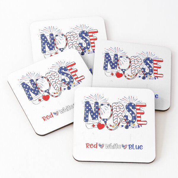 Item preview, Red White Blue Nurse Practitioner US Flag 4th Of July T-Shirt designed and sold by kevincuellar.