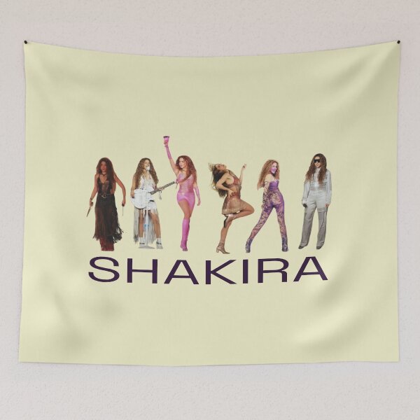 Item preview, Shakira Fashion Evolution Poster designed and sold by Vicky021.