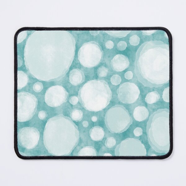 Item preview, Turquoise Droplets Watercolor Stripes-Part of My Vintage Surfboard  and Women's Swimsuit Collection designed and sold by PD-Coastal.