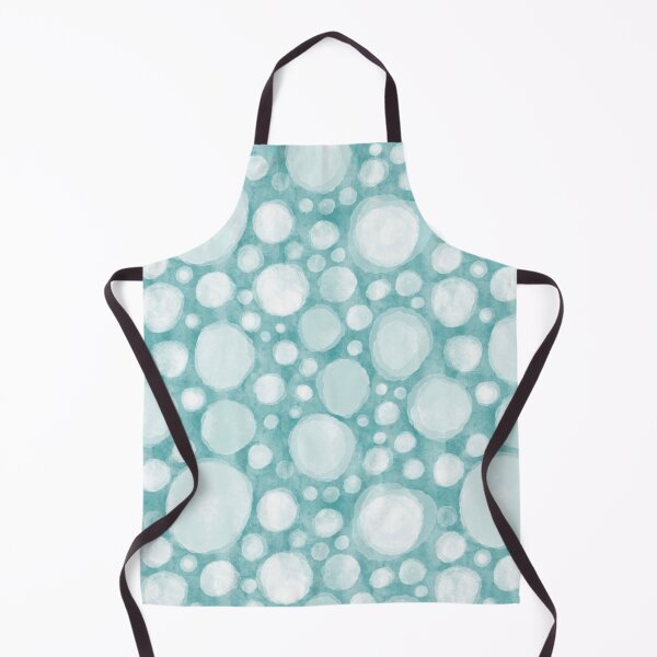Item preview, Turquoise Droplets Watercolor Stripes-Part of My Vintage Surfboard and Women's Swimsuit Collection designed and sold by PD-Coastal.