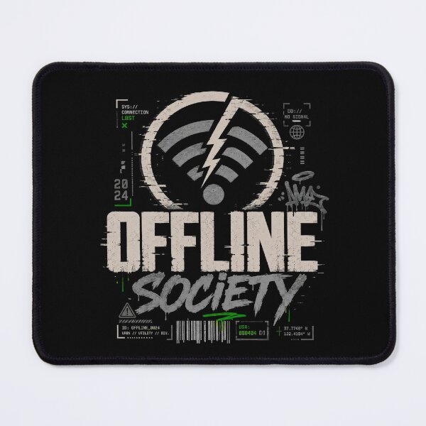 Item preview, Offline Society Urban Glitch Streetwear designed and sold by ImagenFusionP.