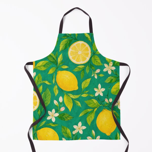Item preview, Mediterranean Lemon Citrus Seamless Pattern designed and sold by bosamji.