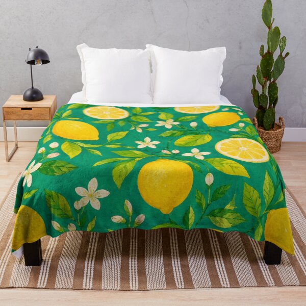 Item preview, Mediterranean Lemon Citrus Seamless Pattern designed and sold by bosamji.
