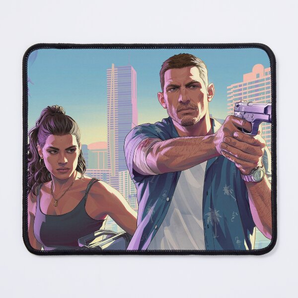 Item preview, GTA 6 Action Graphic Inspired by GTA VI | Neon Crime Gamer Art designed and sold by NBT-NOVA.