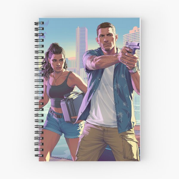 Item preview, GTA 6 Action Graphic Inspired by GTA VI | Neon Crime Gamer Art designed and sold by NBT-NOVA.