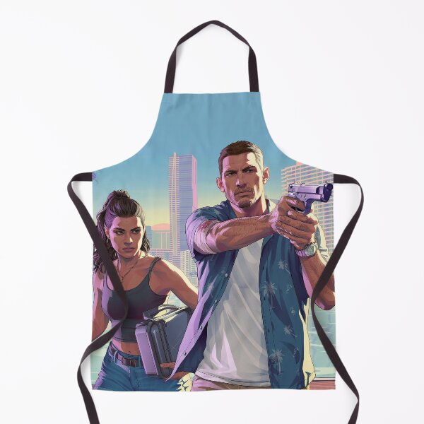 Item preview, GTA 6 Action Graphic Inspired by GTA VI | Neon Crime Gamer Art designed and sold by NBT-NOVA.