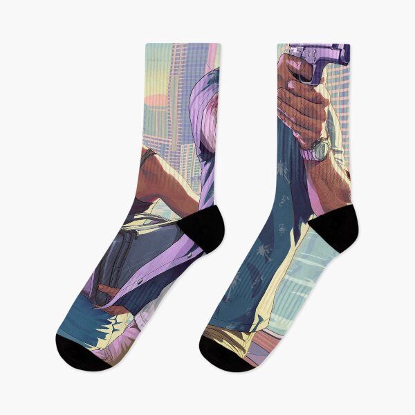 Item preview, GTA 6 Action Graphic Inspired by GTA VI | Neon Crime Gamer Art designed and sold by NBT-NOVA.