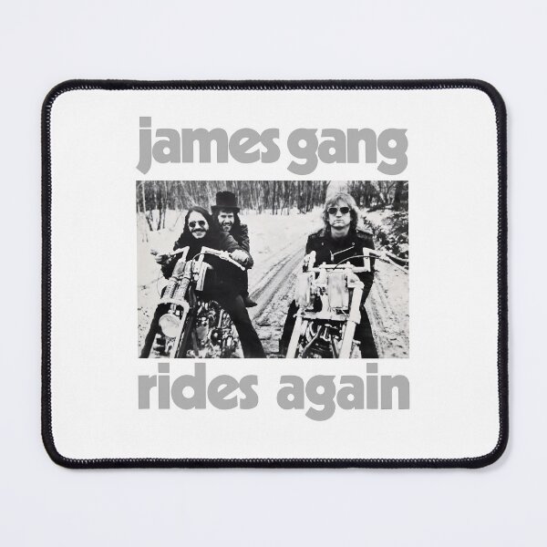 Item preview, Jamess Gang Ridess Again Motorcycle Rock designed and sold by TailAndKiln.