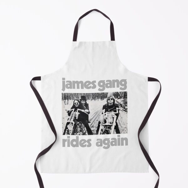 Item preview, Jamess Gang Rides Again Motorcycle Rock designed and sold by TailAndKiln.