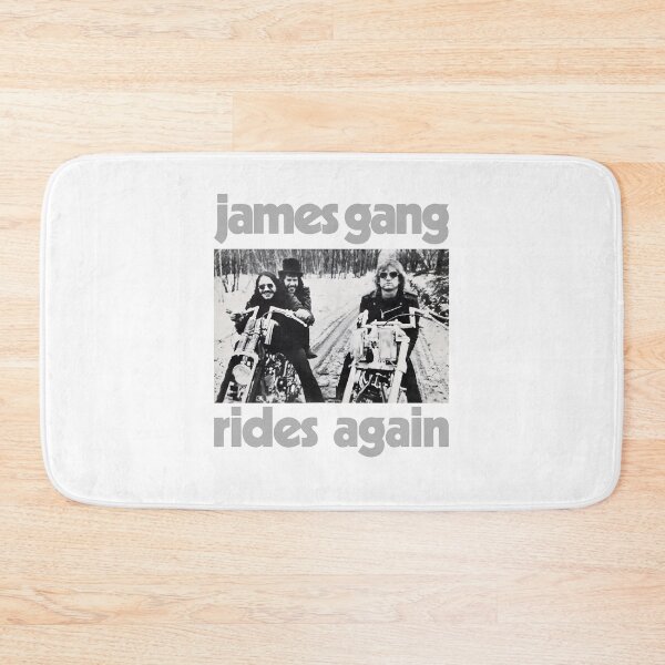 Item preview, Jamess Gang Ridess Again Motorcycle Rock  designed and sold by TailAndKiln.