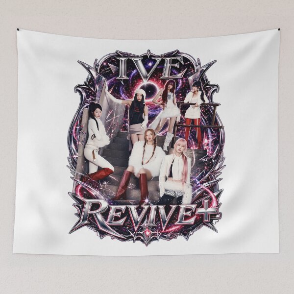 Item preview, IVE Revive Album Blackhole Kpop Graphic Tee Merch designed and sold by Valereekmerch.