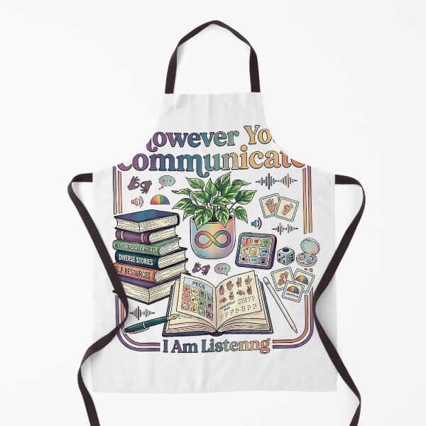 Item preview, Retro However You Communicate I'm Listening Speech Therapist T-Shirt designed and sold by DArtfulStudio.
