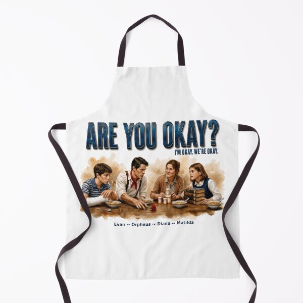 Item preview, "Are You Okay?" Broadway Mashup Graphic Print designed and sold by Rock_On.