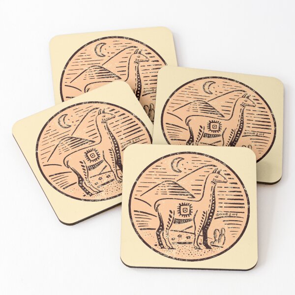 Item preview, Animals from  the Americas - Llama designed and sold by Frank J. Art.