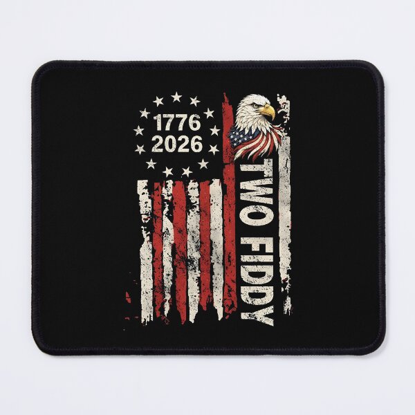 Item preview, Two Fiddy 2 Fiddy 1776 2026 Bald Eagle American Flag Patriotic designed and sold by nojany.