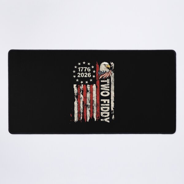 Item preview, Two Fiddy 2 Fiddy 1776 2026 Bald Eagle American Flag Patriotic designed and sold by nojany.