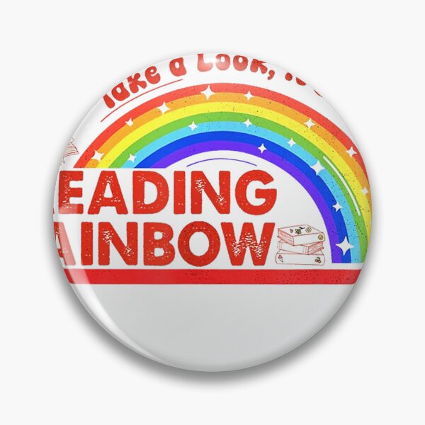 Artikelvorschau, Retro Rainbow „Take A Look It's In A Book“ – T-Shirt für Bücherwürmer entworfen und verkauft von Badriiiii.