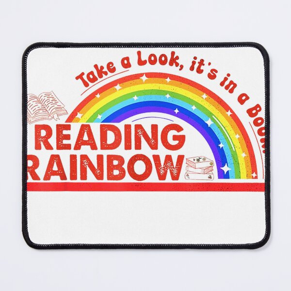 Item preview, Retro Rainbow Take A Look It's In A Book Reading Bookworm T-Shirt designed and sold by Badriiiii.