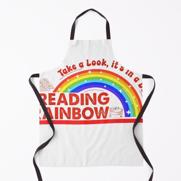 Artikelvorschau, Retro Rainbow „Take A Look It's In A Book“ – T-Shirt für Bücherwürmer entworfen und verkauft von Badriiiii.