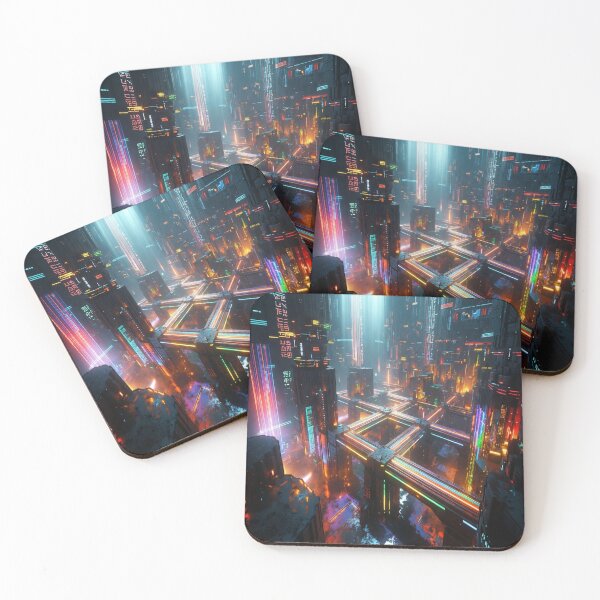 Item preview, Labyrinth – Infinite Neon Maze designed and sold by RavenCrow444.