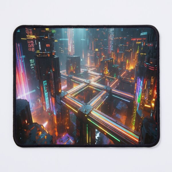 Item preview, Labyrinth – Infinite Neon Maze designed and sold by RavenCrow444.