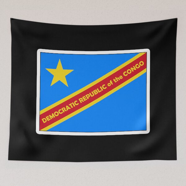 Item preview, DEMOCRATIC REPUBLIC of the CONGO Gifts, Stickers & Products designed and sold by mpodger.