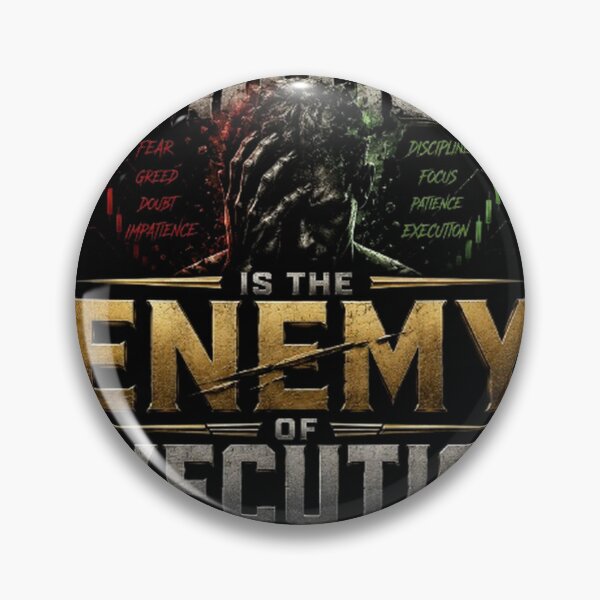 Item preview, Emotion Is The Enemy Of Execution Trading Quote designed and sold by PipForgeStudio .