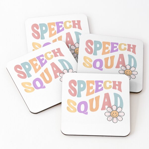 Item preview, Retro Speech Squad Back to School Speech Therapist SLP T-Shirt designed and sold by JJLetterDesigns.