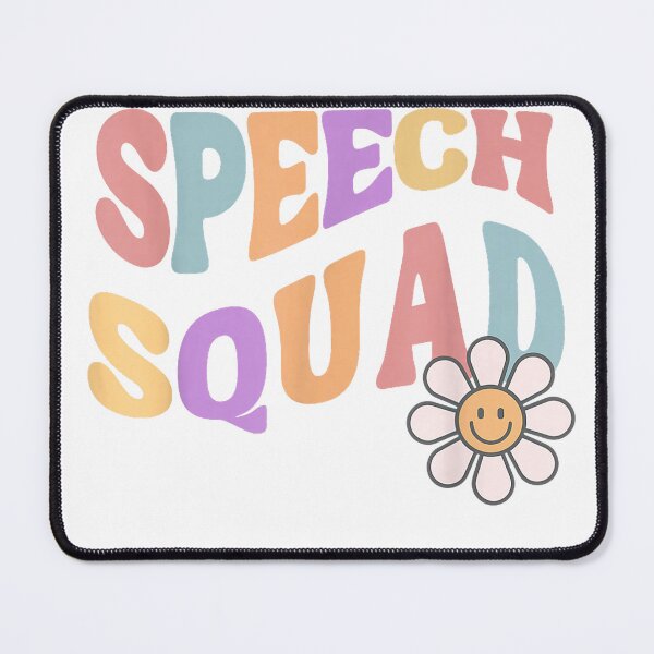 Item preview, Retro Speech Squad Back to School Speech Therapist SLP T-Shirt designed and sold by JJLetterDesigns.