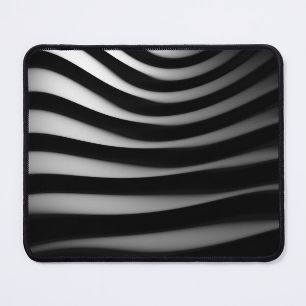 Item preview, Flowing Monochrome Fractal Waves I designed and sold by Fractal Journeys.