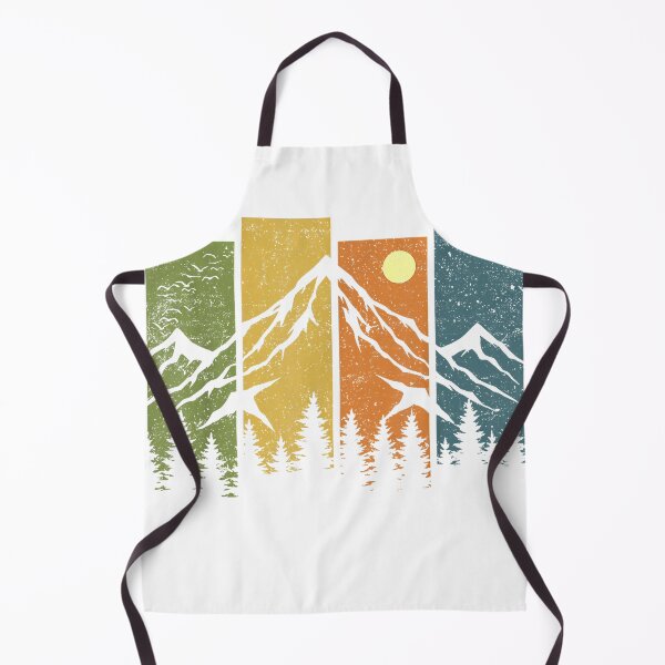 Item preview, Retro Wildlife Forest Nature Trees T-Shirt Outdoor Mountains Hiking Tee designed and sold by DArtfulStudio.