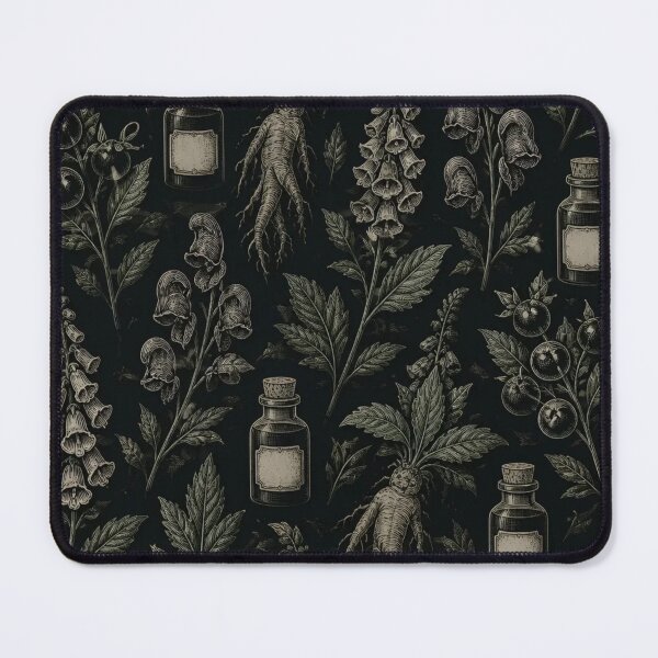 Item preview, Witch's Poison Garden Dark Botanical Apothecary designed and sold by StickyGuys.