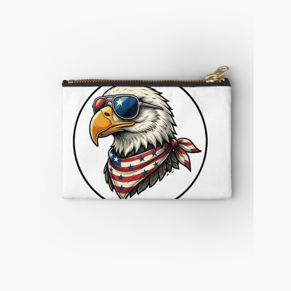 Item preview, Patriotic Bald Eagle - Retro Aviator designed and sold by conamor-bymel.