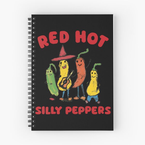 Item preview, Red Hot Silly Peppers Hand Drawns Vegetable Band designed and sold by ileknitilec.