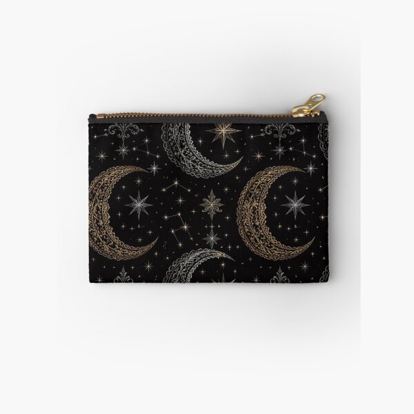 Item preview, Black Celestial Crescent Moon Gothic Winter Halloween designed and sold by StickyGuys.