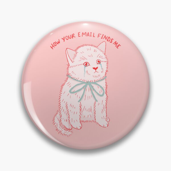 Item preview, Sad Email Cat designed and sold by KilkennyCat Art.