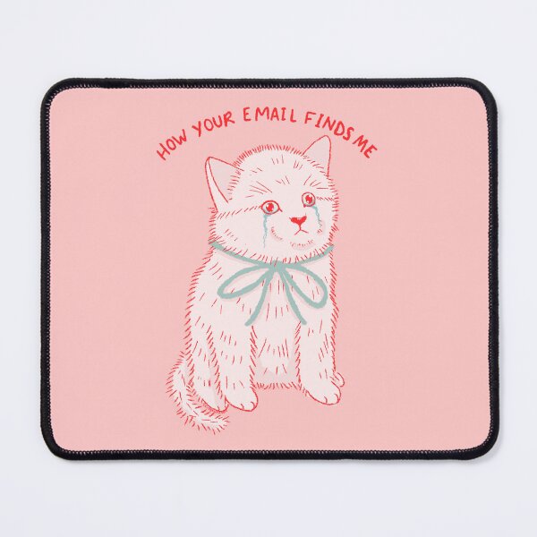 Item preview, Sad Email Cat designed and sold by KilkennyCat Art.